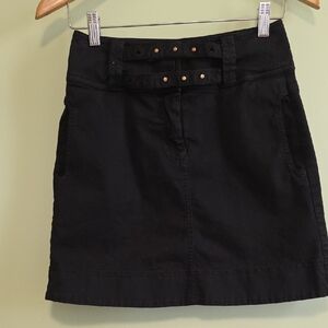 See By Chloe Black Mini Skirt